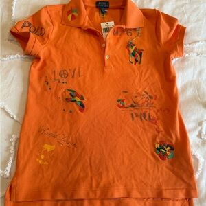 Polo by Ralph Lauren Kids Orange Polo Shirt